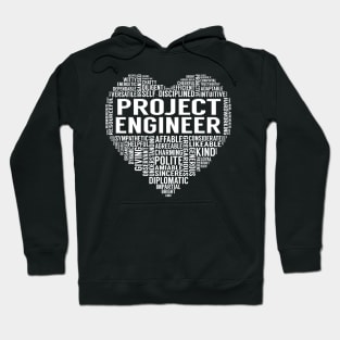 Project Engineer Heart Hoodie